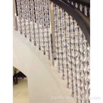 Acrylic Stairs Handrail, Lucite Stairs Guardrial